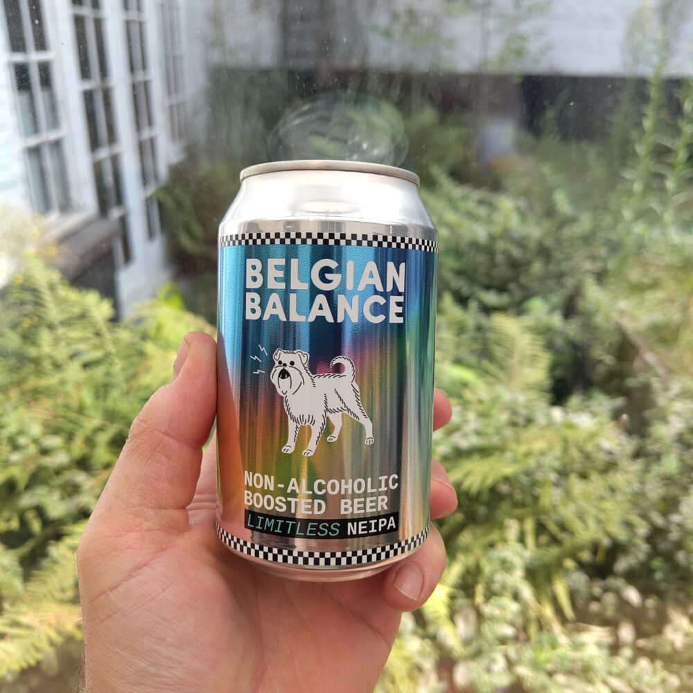 Belgian Balance Limitless NEIPA front