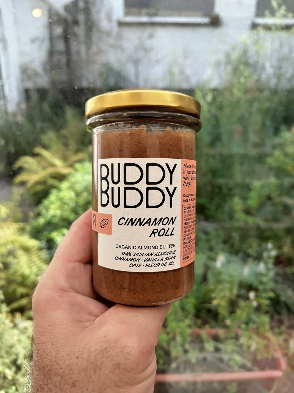 Buddy Buddy Cinnamon roll front