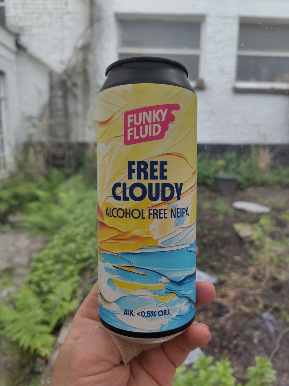 Funky Fluid Free Cloudy AF NEIPA front
