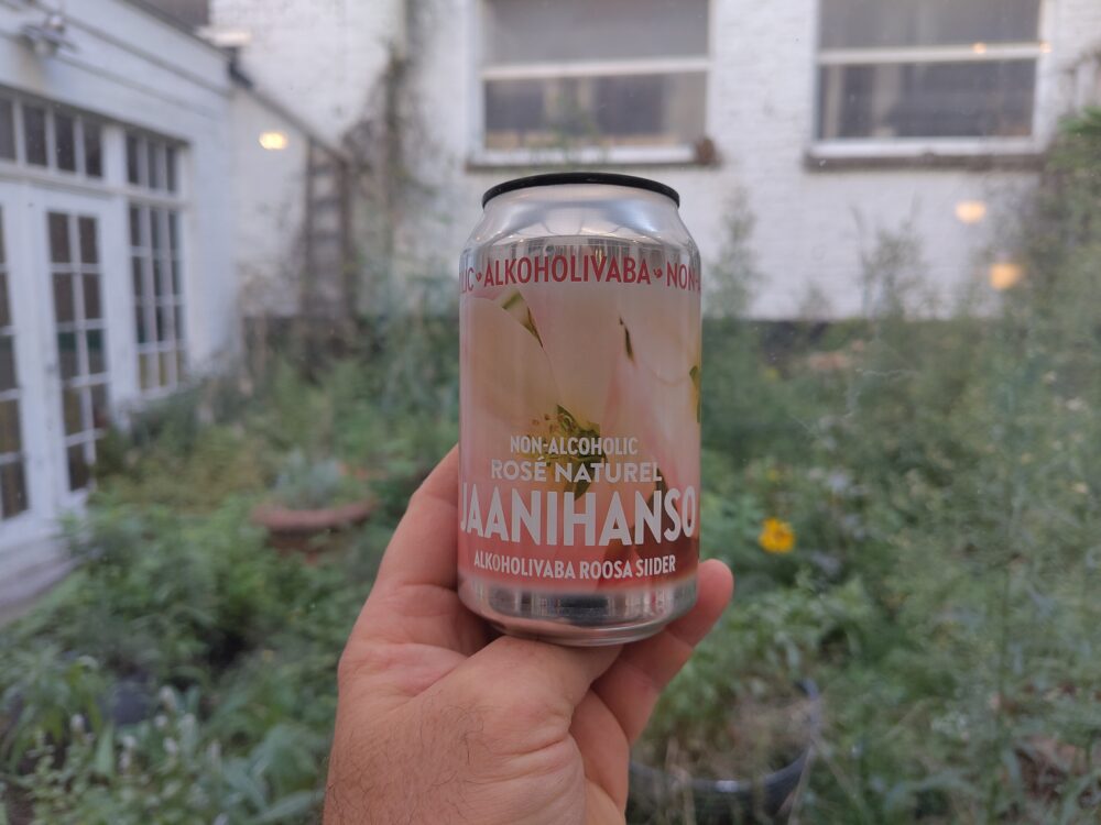 Jaanihanso Natural rosé cider 1