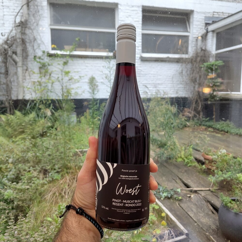 Woest Natuurwijn rood 2022