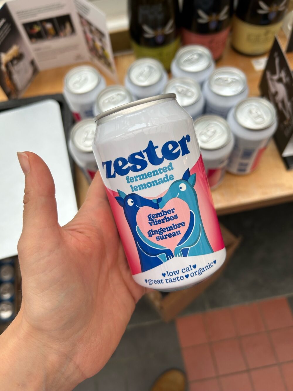 Zester - gember & vlierbes